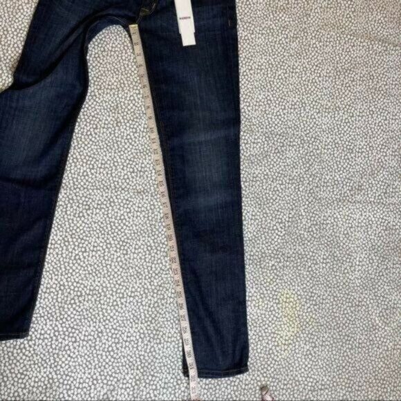 Hudson Collette Skinny Jeans Dark Blue Size 28 - Picture 11 of 11